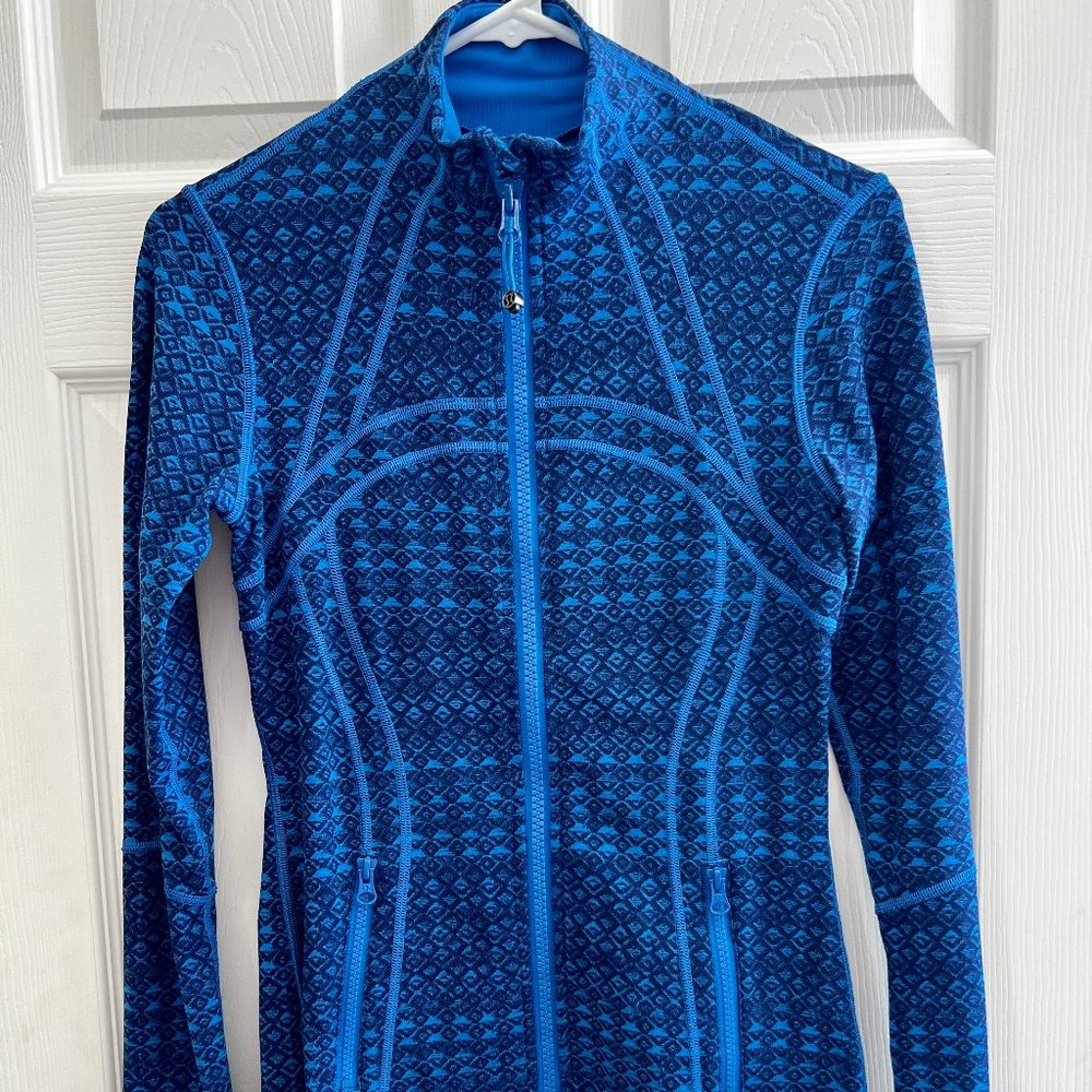 Lululemon define jacket 6 blue